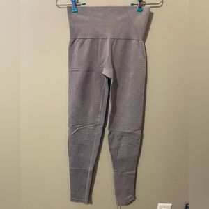 MyProtein seamless leggings. NWT. Size medium. Acid wash Gray.